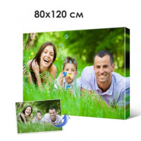 Печать на холсте 80х120см